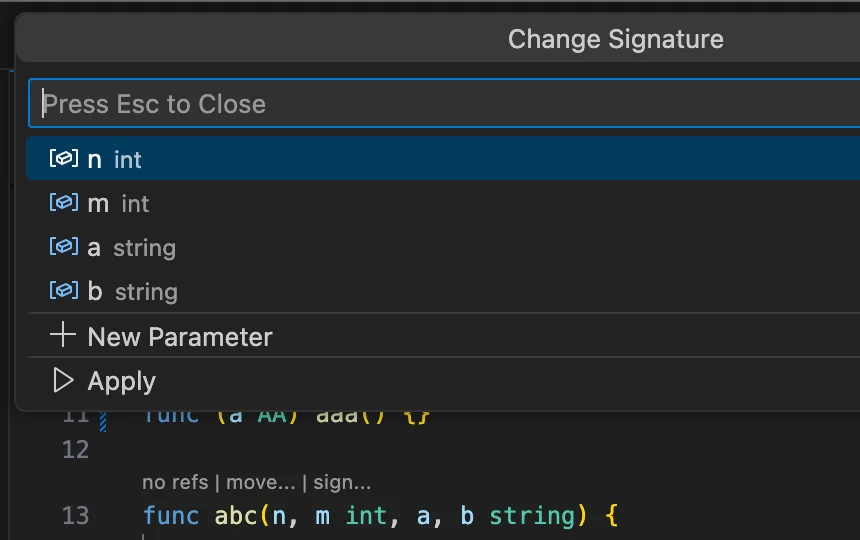 demonstration of inline values in the debugger